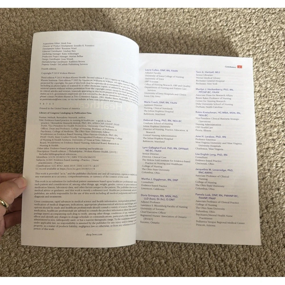 Evidence-Based Practice in‎ Nursing & Healthcare: A Guide to Best Practice